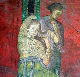 Woman Having her Hair Dressed by a Maid-Servant, 1st Century BC