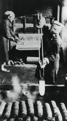Women Manufacturing Shell Casings in a Russian Factory, World War II, 1943
