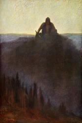 Wotan Waits in Valhalla for the End with His Broken Spear, 1906