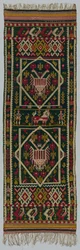Woven Bed or Chest Cover, 1700s