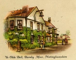 Ye Olde Bell, Barnby Moor, Nottinghamshire, 1936.