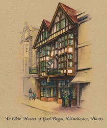 Ye Olde Hostel of God-Begot, Winchester, Hants, 1939