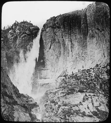 Yosemite Falls, Yosemite National Park, California, USA, late 19th or early 20th century