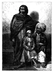 Zanzibar Arab Family, c1890