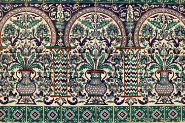 Zarzis mosque mosaics, Zarzis, Tunisia