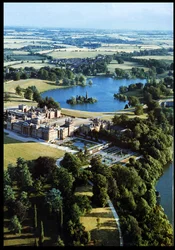 Aerial view of Blenheim Palace, Oxfordshire