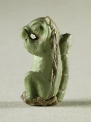 Faience Squirrel, Harappa, 2300-1750 BC