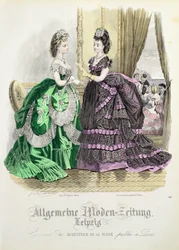 German fashions from Leipzig from Moniteur de la Mode