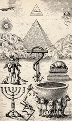 High Degree Symbols, from “The Freemason” by Eugen Lennhoff, published 1932