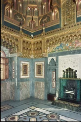 Interior, Cardiff Castle, Wales, built c.1875