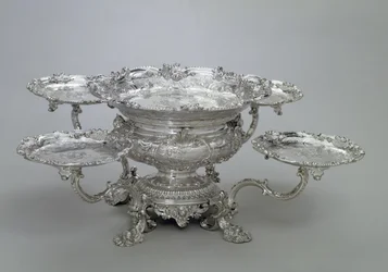 Newdegate centrepiece by Paul de Lamerie, 1743