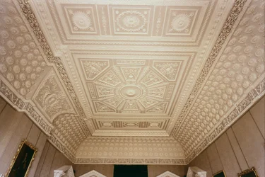 Saloon ceiling, Claydon House, Buckinghamshire, c.1768