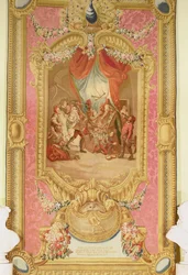 Scene from Don Quixote, tapestry from the Regents Gallery