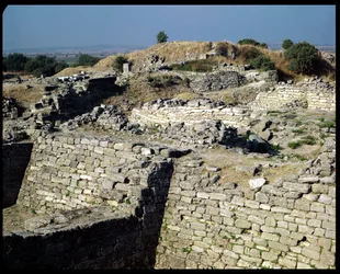The Mound of Hissarlik, the Site of the Ancient City of Troy, 3000-1100 BC