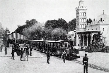 A Decauville Locomotive