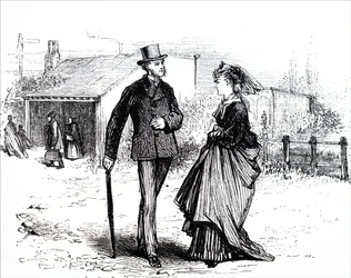 A Couple Outside