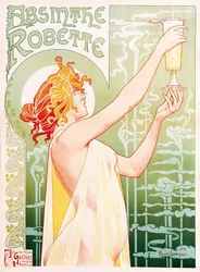 Advertisement for Absinthe Robette
