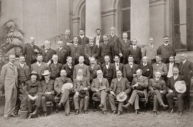 African Colonial Members of the Closer Union Convention of 1908 Who Reached Terms Which Resulted in the British Parliament Passing the South Africa Act of 1909
