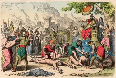 Assyrians: The torturing and execution of prisoners of war