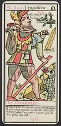 Atonement, tarot card, French