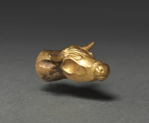 Bovine Finial, 400-300 BC