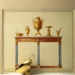 Buffet and tea service
