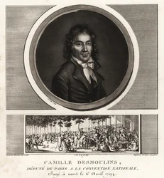Camille Desmoulins, Deputy for Paris at the National Convention, d
