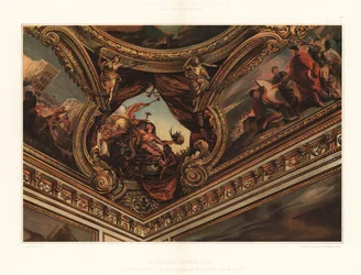 Ceiling painting from the Palace of Versailles