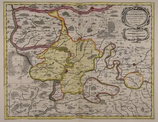 New and Exact Description of the County of Wertheim and Neighboring Regions