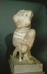 Crouching Aphrodite, Roman Copy of Original Greek Bronze