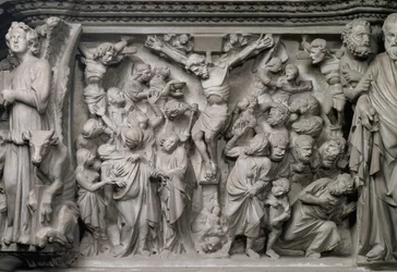 Crucifixion scene (detail)