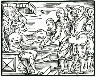 Depiction of Witchcraft, 16th Century