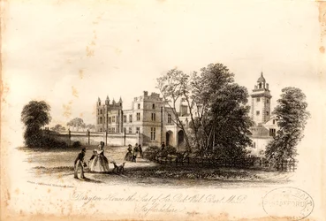 Drayton Bassett - Drayton Manor (engraving)