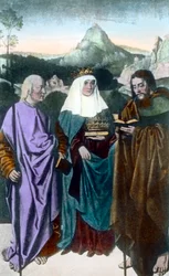 Elizabeth with Three Crowns