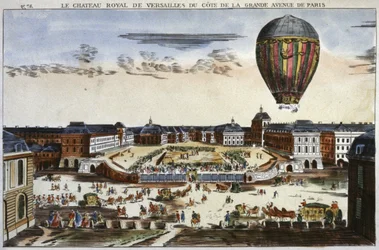 Experiment with a Hot Air Balloon in Versailles