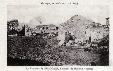 Negocani Fountain in Serbia