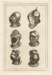 Flemish Helmets from the Armory at Breda