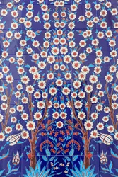 Flowers, Iznik Panels