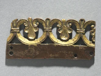 Fragment of an Ornamental Crest from a Reliquary Shrine, c.1165-1180