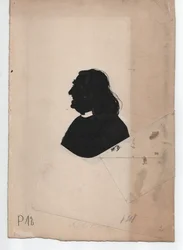 Franz Liszt (1811-1886) (silhouette)