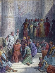 French Knights as Prisoners