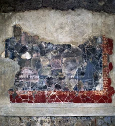 Fresco, Villa Arianna, Stabiae, Campania, Italy, Roman civilization, 2nd century BC (detail)