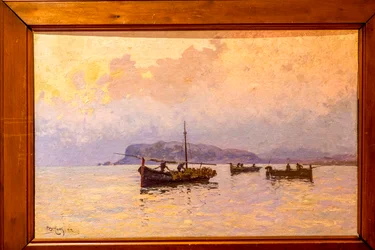 Galleria di Arte Moderna (ex Convento di Santa Chiara), Palermo, Sicily, Italy, Michele Catti, Alba