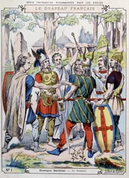 Gallic Chief Taking the Oath