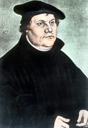 German religious reformer Martin Luther