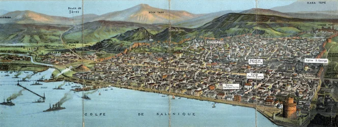 Saloniki: View of the City and the Gulf
