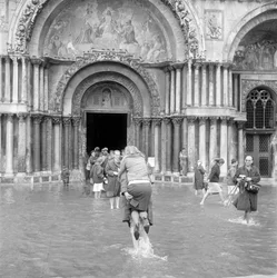 High Tide in Venice (Floods), St. Mark