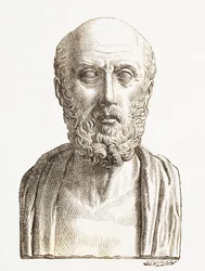 Hippocrates of Cos or Hippokrates of Kos, Ancient Greek physician of the Age of Pericles, from 