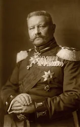 History. Germany. The General Paul von Hindenburg. Photo, Germany, c.1914-16. (postcard)