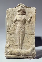 Jar Decorated with Symbolic Motifs Surrounding the Goddess Ishtar, Babylonian, c.1700 BC